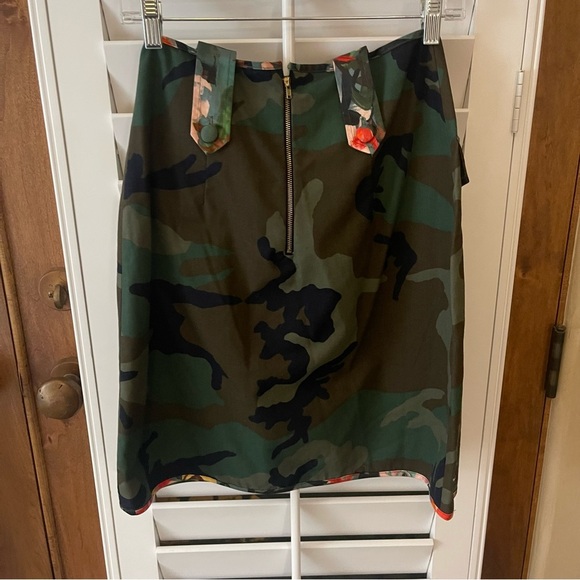 Harvey Faircloth Utility Miniskirt, Orig $350, SZ 8 - Picture 9 of 11